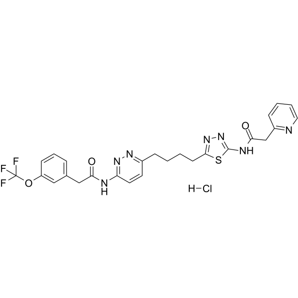 Telaglenastat hydrochloride Structure